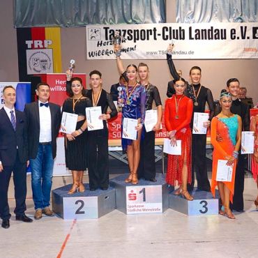 Förderpreisübergabe Landesmeisterschaft 2017 Jugend A Latein