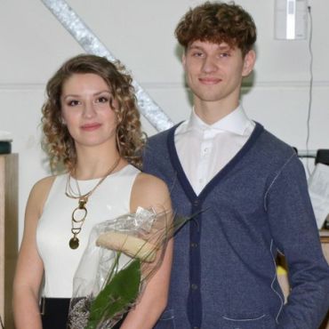 Förderpreisübergabe in Koblenz: Alexander Tyshchenko und Erika Matej